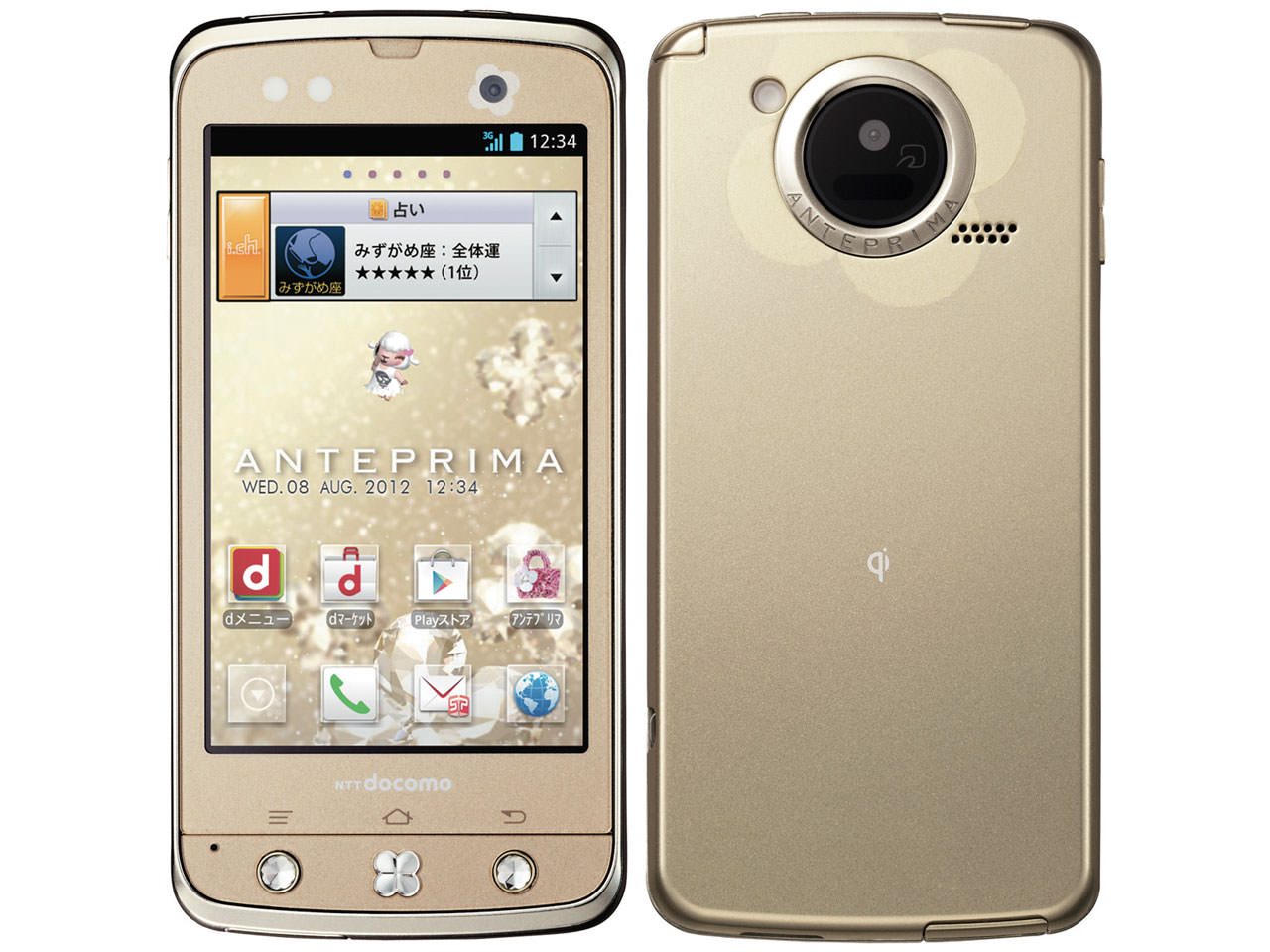 F-09D ANTEPRIMA docomo [ANTEPRIMA GOLD]