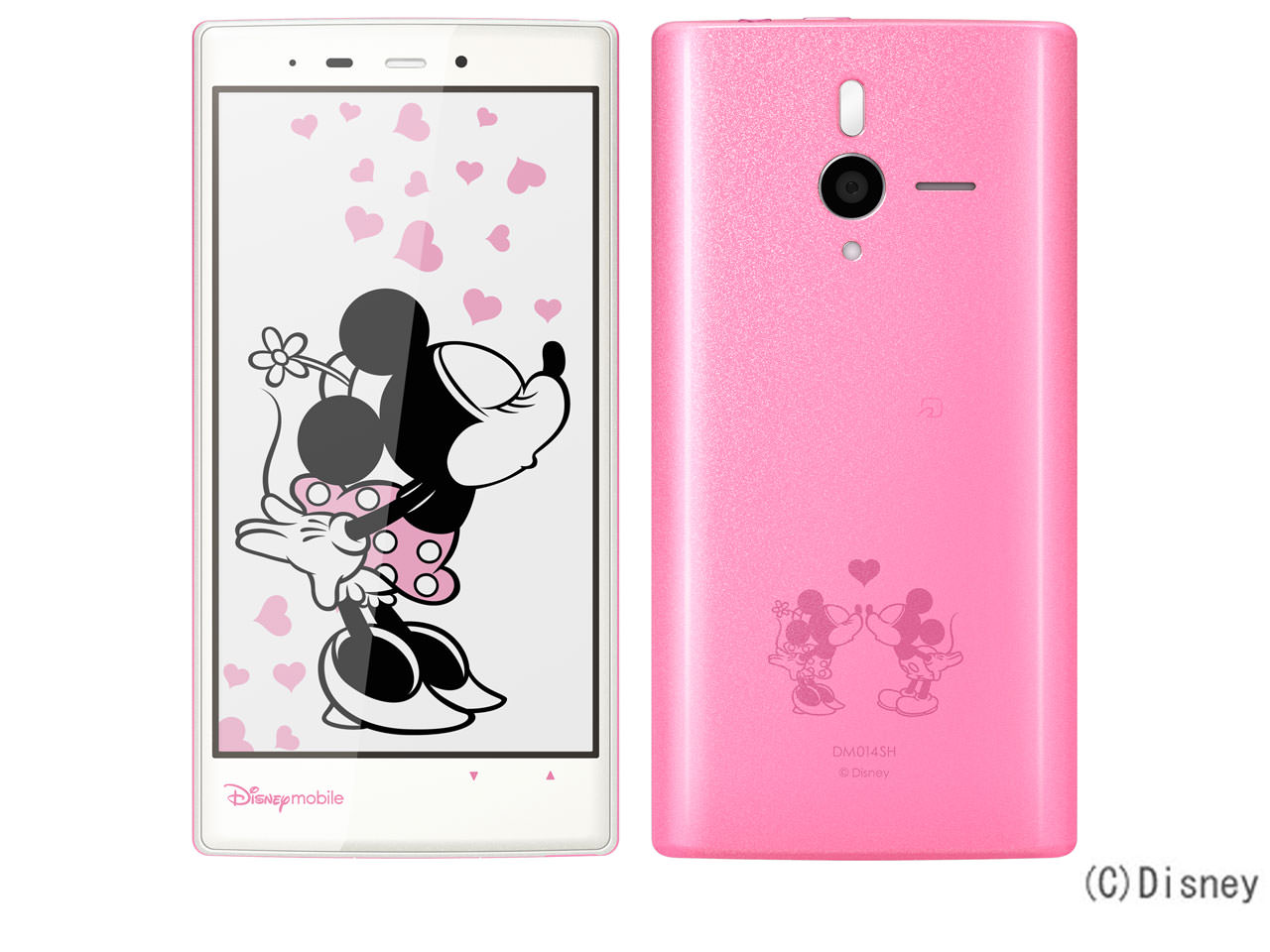 DM014SH ディズニー・モバイル SoftBank [Love Pink]