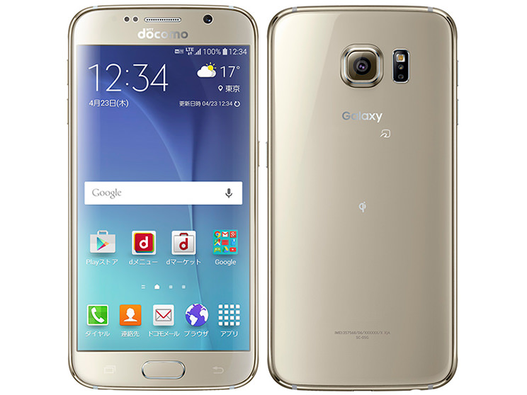 Galaxy S6 SC-05G docomo [Gold Platinum]