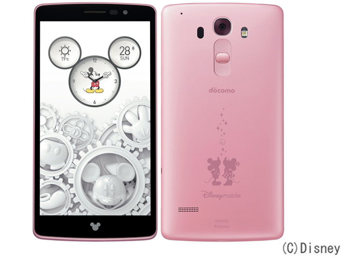 Disney Mobile on docomo DM-01G [Pretty Pink]