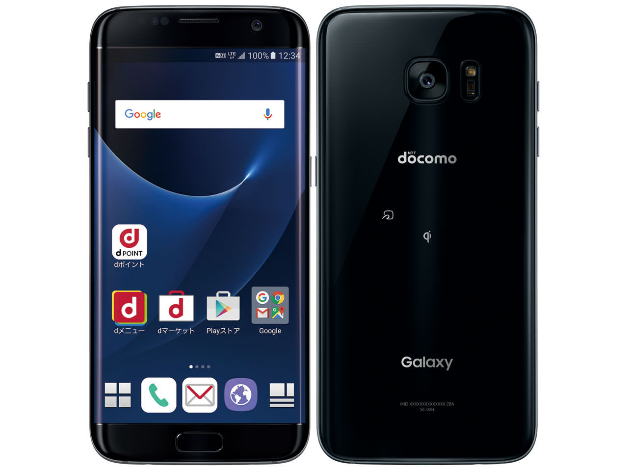 Galaxy S7 edge SC-02H docomo [Black Onyx]