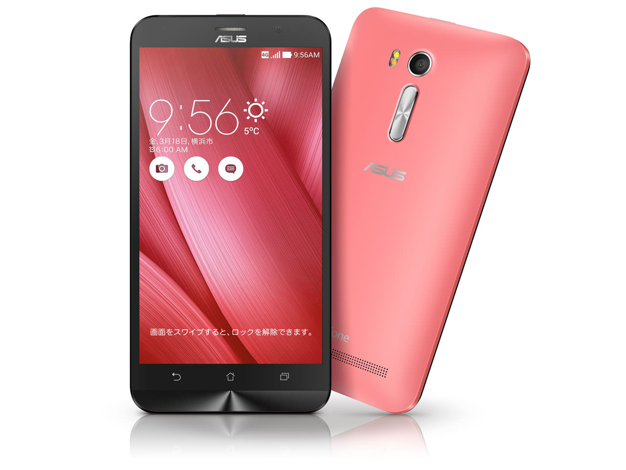 ZenFone Go ZB551SL-PS16 SIMフリー [ピンク]