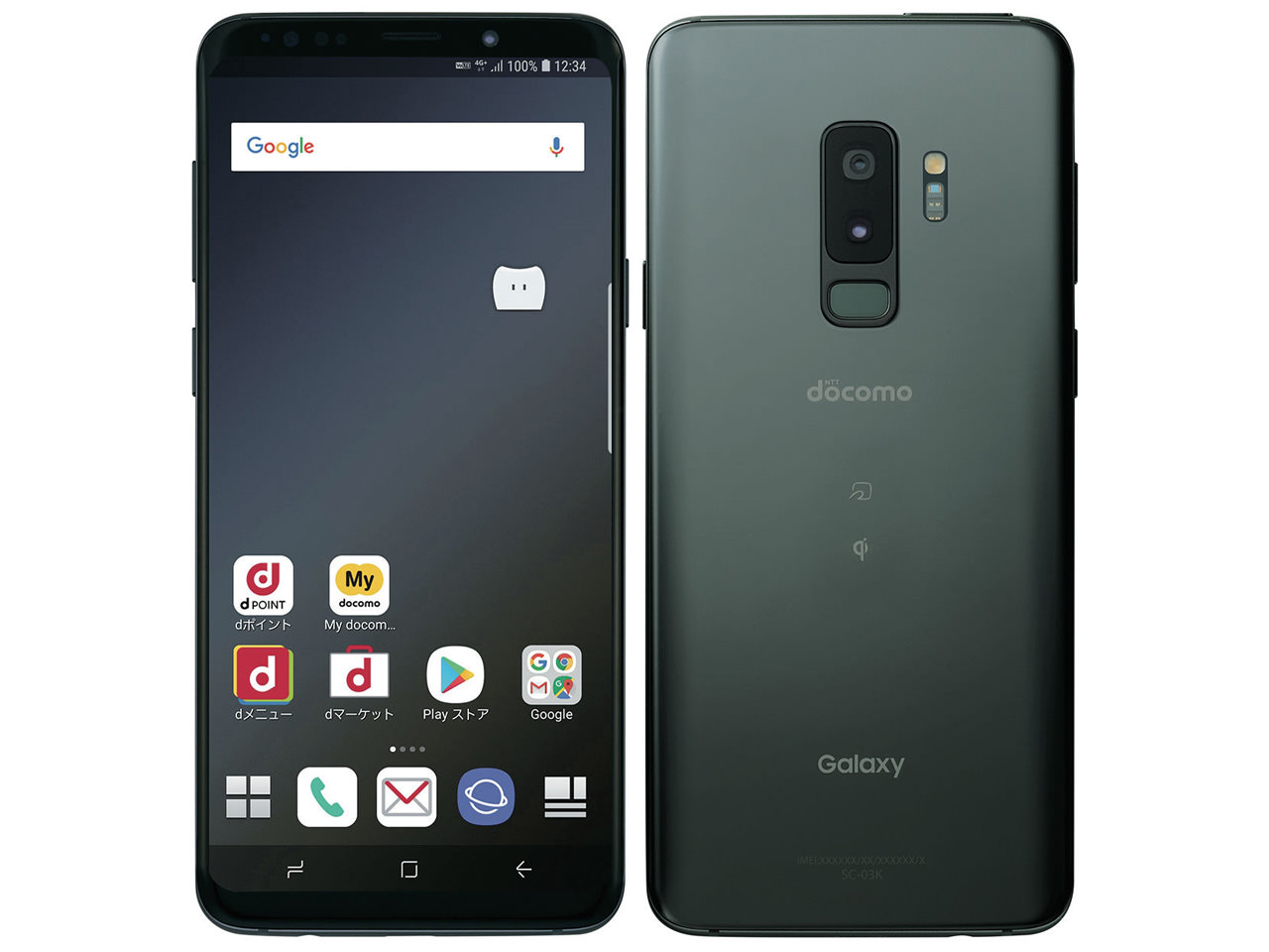 Galaxy S9+ SC-03S docomo [Titanium Gray]