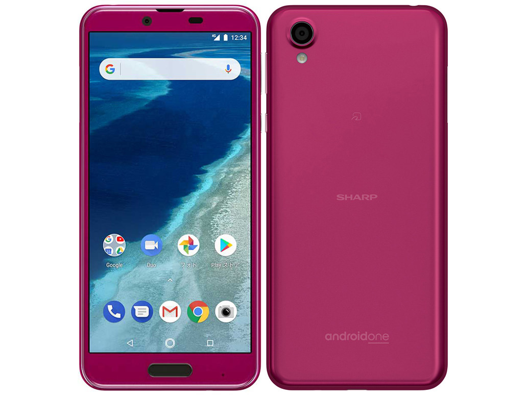 Android One X4 ワイモバイル [ボルドーピンク]