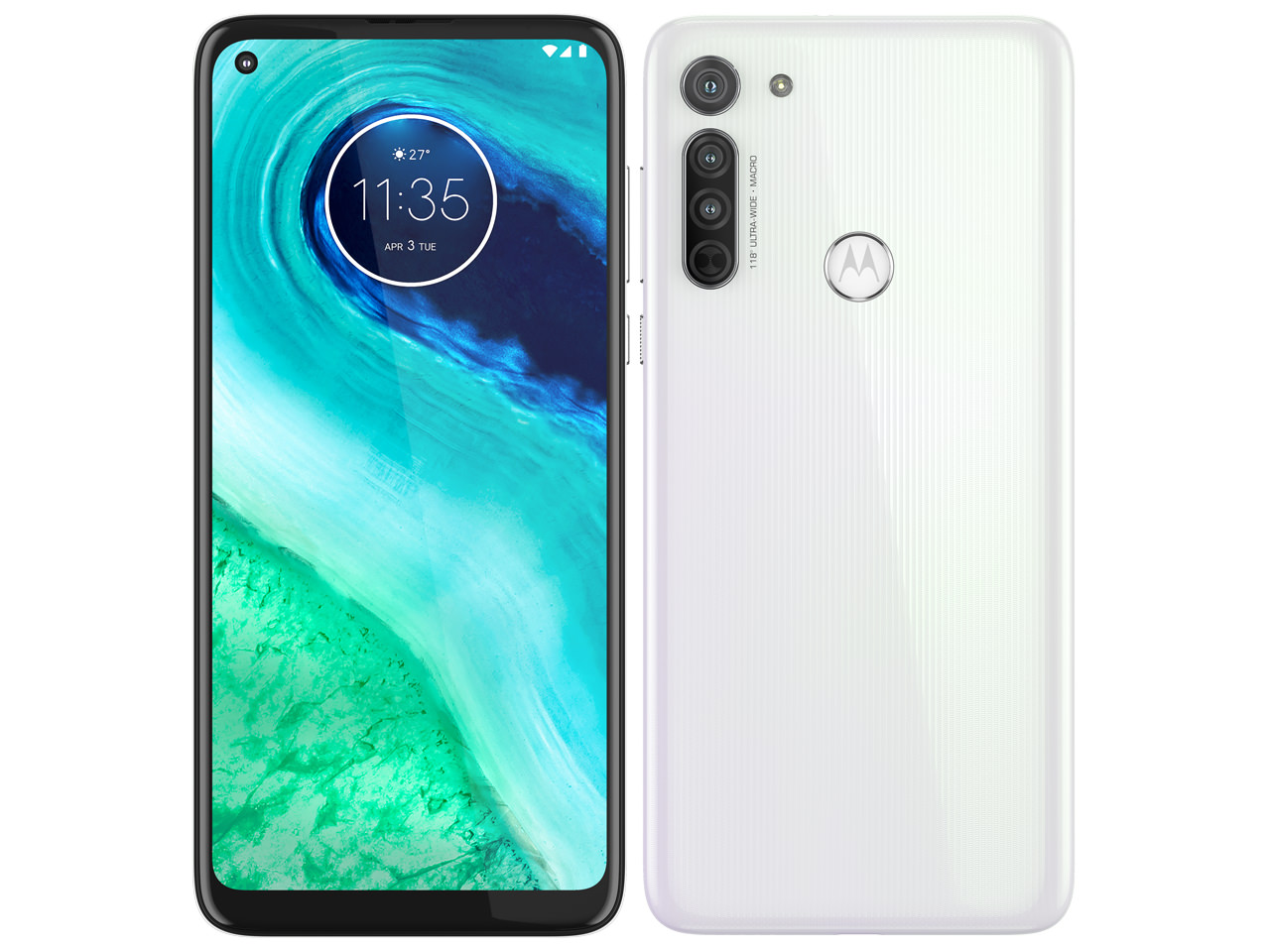 moto g8 SIMフリー [ホログラムホワイト]