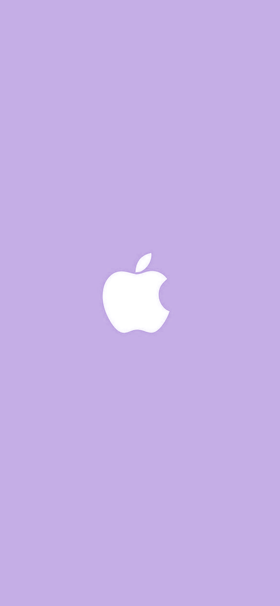 パステルカラー 紫 アップルのロゴマーク Iphone 14 Pro 壁紙 待ち受け スマラン