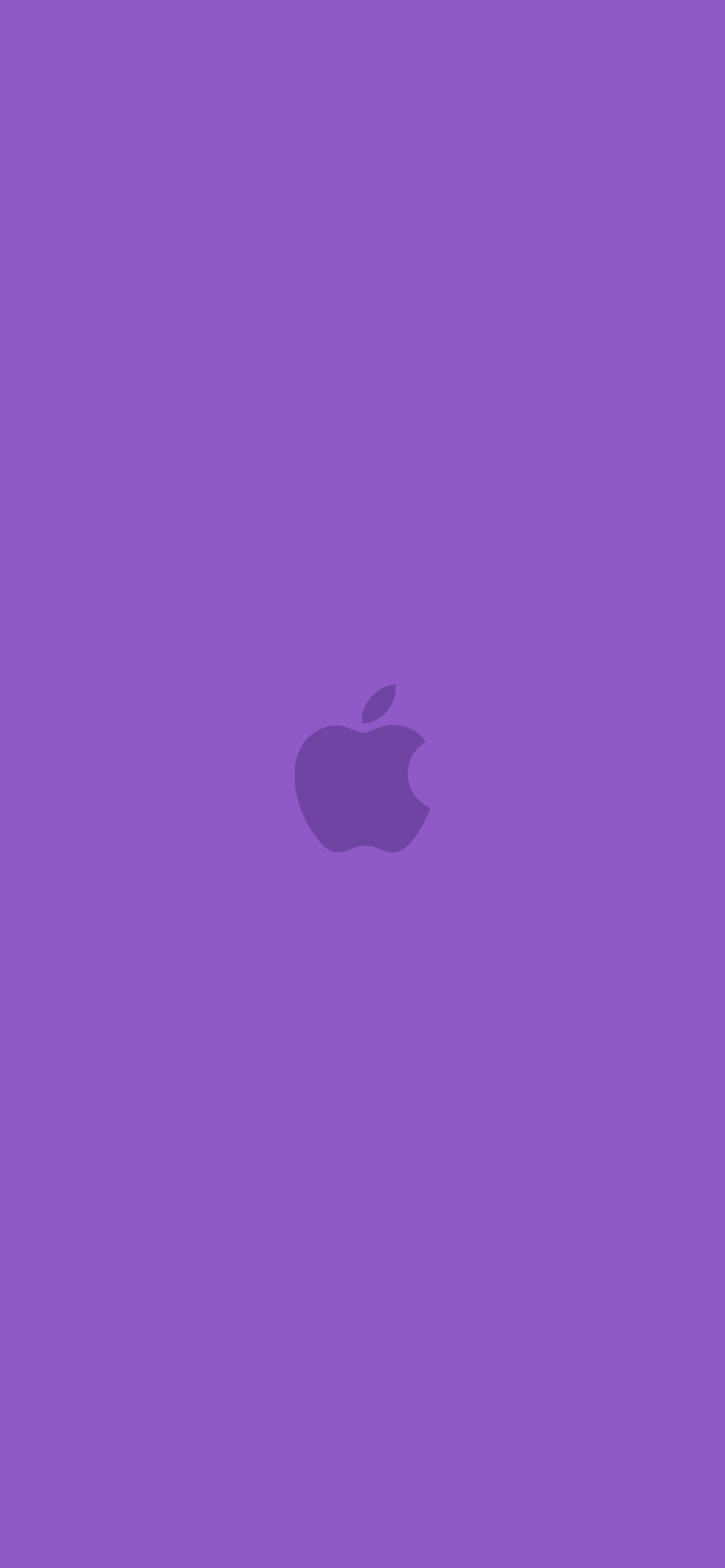 可愛い紫のアップル 2色 ロゴ Iphone 14 Pro Max 壁紙 待ち受け スマラン
