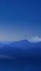 📱美しい青い山脈 iPhone 14 Pro Max 壁紙・待ち受け