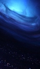 📱綺麗な青い渦と銀河 iPhone 14 Pro Max 壁紙・待ち受け