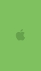 📱淡い緑色のアップルのロゴ Xperia 5 IV 壁紙・待ち受け