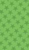 📱淡い緑色の星のロゴ iPhone 14 Plus 壁紙・待ち受け