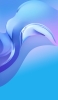 📱綺麗な青・紫のグラデーションのテクスチャー Galaxy A53 5G 壁紙・待ち受け