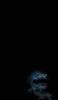 📱暗闇で光る青いドラゴン Galaxy A53 5G 壁紙・待ち受け
