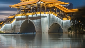 📱中国の金色の寺院 Google Pixel 6a 壁紙・待ち受け