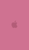 📱可愛いピンク 2色 アップルのロゴ iPhone 14 Pro 壁紙・待ち受け