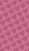 📱可愛いピンク 2色 ハートのロゴ AQUOS wish2 壁紙・待ち受け