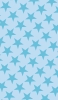 📱可愛い水色の星 ロゴ iPhone 14 Pro Max 壁紙・待ち受け
