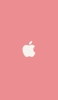 📱可愛いパステルピンク アップルのロゴ Redmi Note 11 壁紙・待ち受け