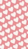 📱可愛いパステルピンク ハートのロゴ Redmi Note 10T 壁紙・待ち受け