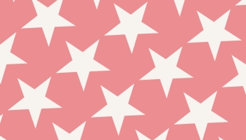 📱可愛いパステルピンク 星のロゴ iPhone 14 Pro 壁紙・待ち受け
