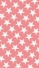 📱可愛いパステルピンク 星のロゴ iPhone 14 Plus 壁紙・待ち受け