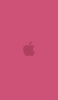 📱可愛いピンクのアップル 2色 ロゴ iPhone 14 壁紙・待ち受け