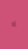 📱可愛いピンクのアップル 2色 ロゴ iPhone 14 Pro Max 壁紙・待ち受け