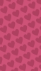 📱可愛いピンクのハート 2色 ロゴ Redmi Note 11 壁紙・待ち受け