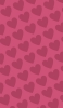 📱可愛いピンクのハート 2色 ロゴ Xperia 5 IV 壁紙・待ち受け