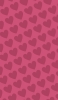 📱可愛いピンクのハート 2色 ロゴ iPhone 14 Plus 壁紙・待ち受け