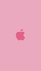📱可愛いピンクのApple ロゴ Xperia 5 IV 壁紙・待ち受け