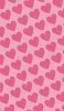 📱可愛いピンクのハート ロゴ iPhone 14 Pro 壁紙・待ち受け