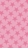 📱可愛いピンクの星 ロゴ iPhone 14 Pro 壁紙・待ち受け