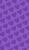 📱可愛い紫のハート 2色 ロゴ Google Pixel 6a 壁紙・待ち受け