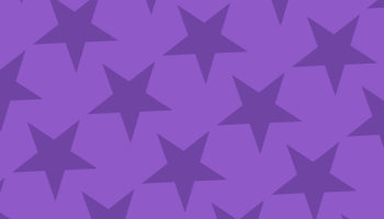 📱可愛い紫の星 2色 ロゴ iPhone 14 壁紙・待ち受け