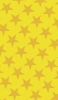 📱可愛い黄色の星 2色 ロゴ Galaxy A53 5G 壁紙・待ち受け