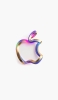 📱カラフルな金のアップルのロゴ Redmi Note 10T 壁紙・待ち受け
