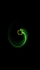 📱緑の光彩 Apple ロゴ Redmi Note 11 Pro 5G 壁紙・待ち受け