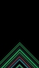 📱緑と赤の光るネオン Google Pixel 6a 壁紙・待ち受け