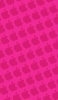 📱派手なピンク アップルのロゴ パターン Google Pixel 6a 壁紙・待ち受け