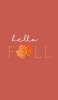 📱hello FALL 秋 Google Pixel 6a 壁紙・待ち受け