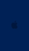 📱インディゴ・ブルー アップルのロゴ Galaxy A53 5G 壁紙・待ち受け