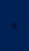 📱インディゴ・ブルー アップルのロゴ Xperia 5 IV 壁紙・待ち受け
