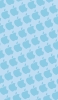 📱水色のアップルのロゴ パターン Galaxy A53 5G 壁紙・待ち受け