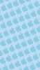 📱水色のアップルのロゴ パターン Xperia 5 IV 壁紙・待ち受け