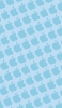 📱水色のアップルのロゴ パターン iPhone 14 Pro 壁紙・待ち受け