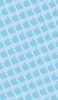 📱水色のアップルのロゴ パターン iPhone 14 Plus 壁紙・待ち受け