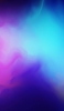 📱淡い青と紫の綺麗なグラデーション iPhone 14 Pro 壁紙・待ち受け