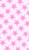 📱可愛い淡いピンク 星のロゴ AQUOS wish2 壁紙・待ち受け