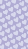 📱淡いパステルカラー 紫のハートのロゴ Google Pixel 6a 壁紙・待ち受け